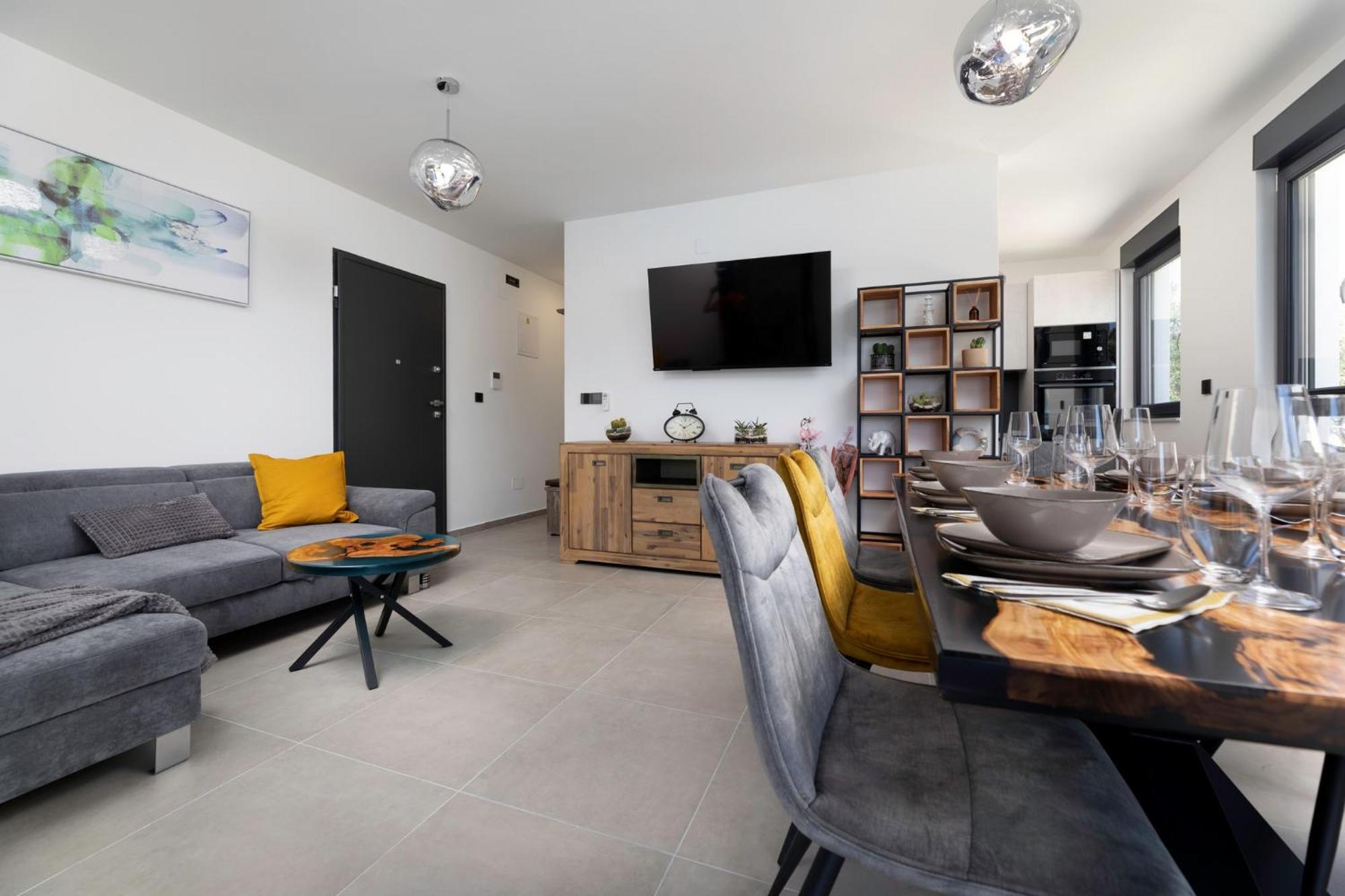 Luxury Villa Adria Apartments คิร์ก ภายนอก รูปภาพ